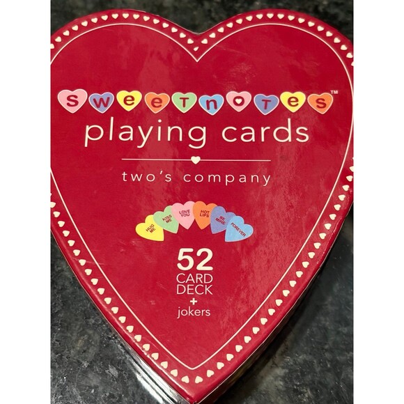 Other - Conversation Heart Playing Cards